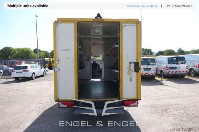 Dobozos furgon mercedes-benz SPRINTER 310 CDI MAXI EURO-5 KOFFER REGALE KAMERA DURCHGANG