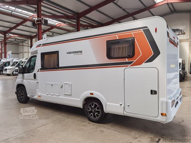 Teilintegriertes Wohnmobil WEINSBERG CARACOMPACT 600 MEG PEPPER / MODELL 2026