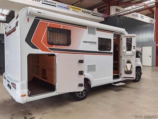 Teilintegriertes Wohnmobil WEINSBERG CARACOMPACT 600 MEG PEPPER / MODELL 2026