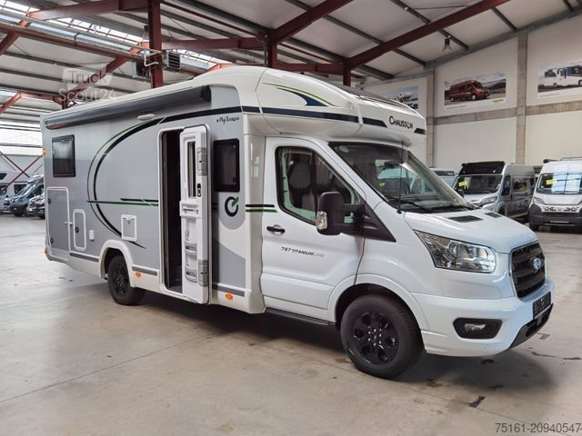 Halvintegreret autocamper CHAUSSON 797 TITANIUM / - 2026 - / EINZELBETTEN & HUBBETT