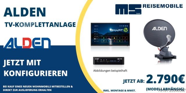 Halvintegreret autocamper CHAUSSON 797 TITANIUM / - 2026 - / EINZELBETTEN & HUBBETT