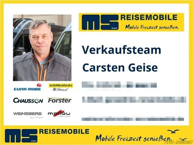 Camping-car semi-intégré FORSTER T 745 EB /-2025-/ 140PS / EINZELBETTEN & RAUMBAD