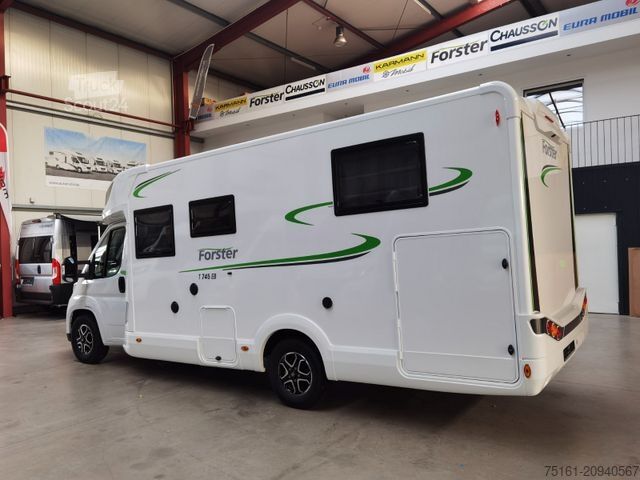 Autorulotă semi-integrată FORSTER T 745 EB /-2025-/ 140PS / EINZELBETTEN & RAUMBAD