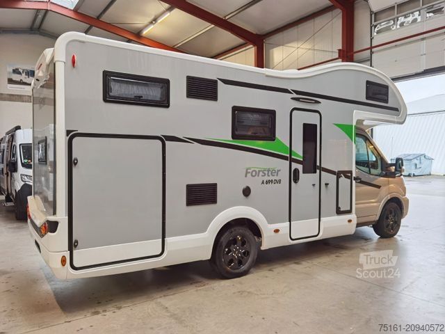 Alkoven Wohnmobil FORSTER A 699 DVB / -2026- / 165PS-8G AUTOMATIK