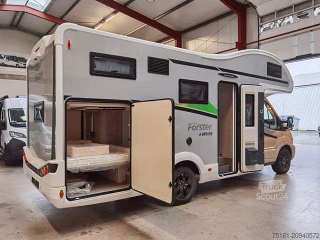 Alkoven Wohnmobil FORSTER A 699 DVB / -2026- / 165PS-8G AUTOMATIK