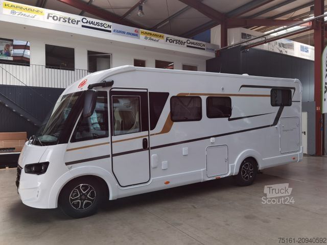 Autorulotă integrată EURAMOBIL INTEGRA LINE 720 EB /180PS-9G MAXI/ EINZELBETTEN