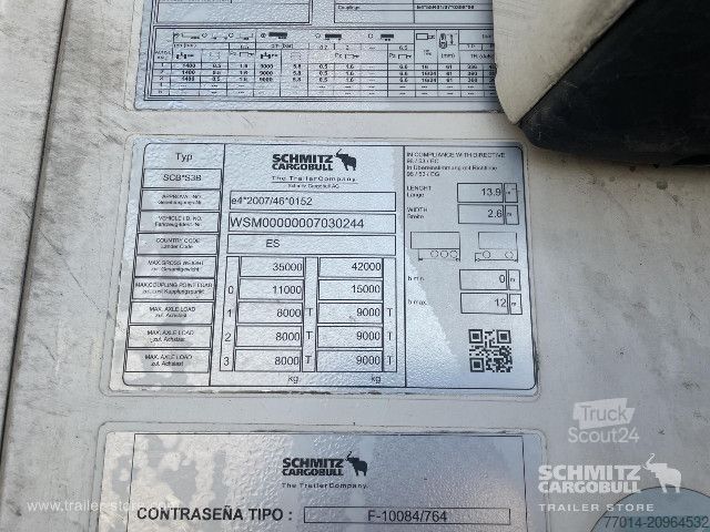 Kühlanhänger Schmitz Cargobull Trailer Reefer Standard