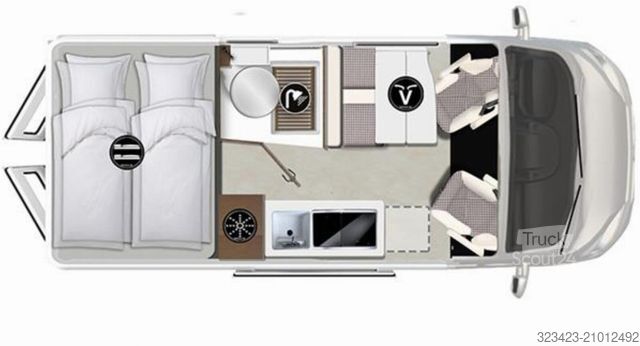 Camper van KARMANN Davis Lifestyle DA 591 LS Panoramadachfenster