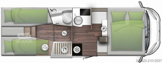 Integraal camper FORSTER I FI745EF 10160 EUR Sondernachlass