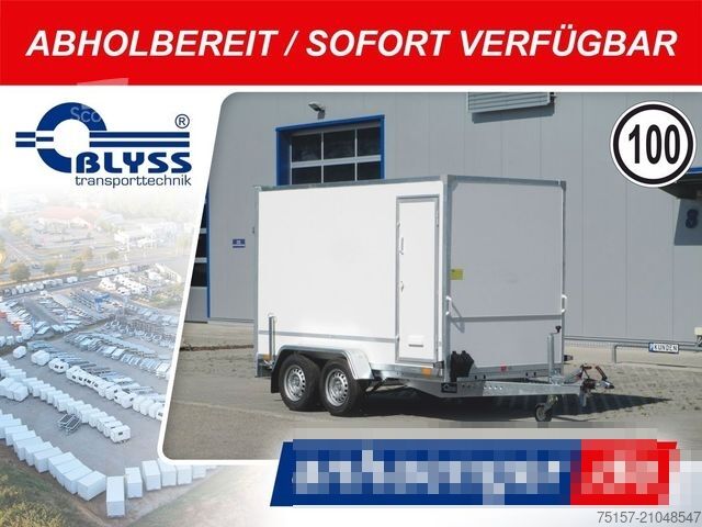 Remorque à caisse BLYSS F2730HTD Kofferanhänger 305x146x180cm 2700kgGG