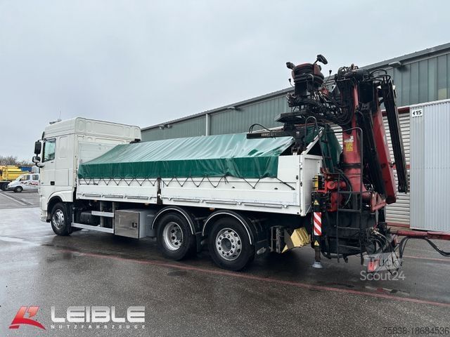 Grue montée sur camion DAF XF480FAN*Baustoffkomplettzug*Lift/Lenk*Retarder