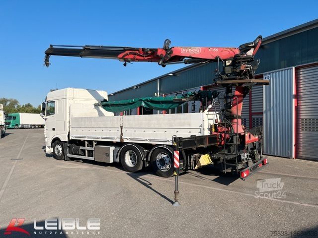 Grue montée sur camion DAF XF480FAN*Baustoffkomplettzug*Lift/Lenk*Retarder
