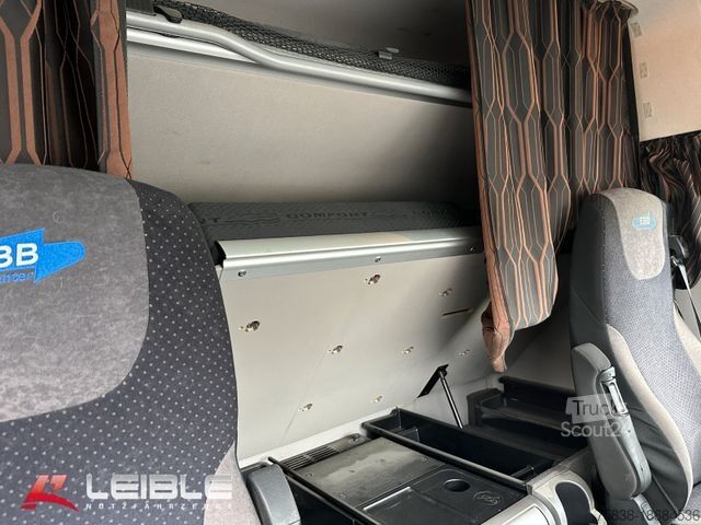 Grue montée sur camion DAF XF480FAN*Baustoffkomplettzug*Lift/Lenk*Retarder