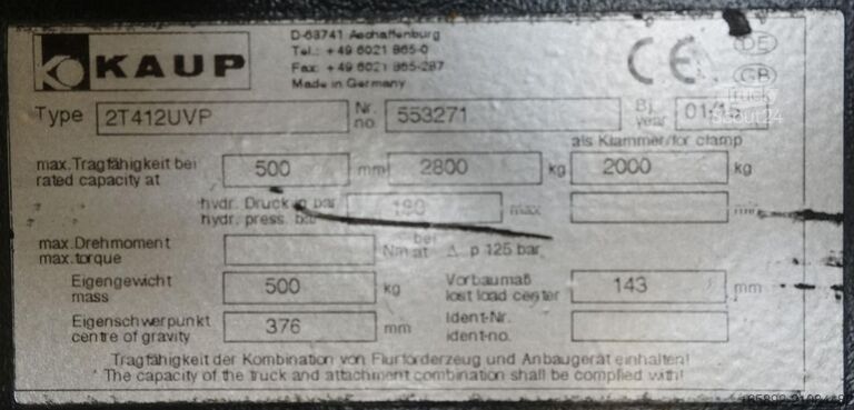 Forca KAUP 2T412UVP