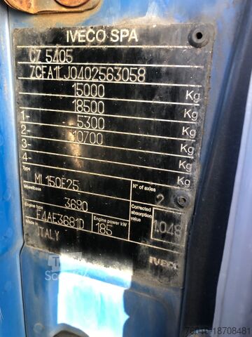 γερανός φορτηγού Iveco EuroCargo 150E25