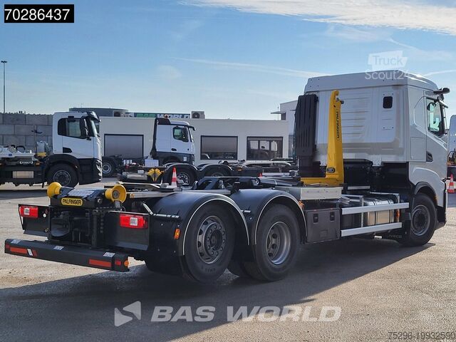 Containertransport (haakarmsysteem) Iveco X-Way 580 6X2 Palfinger PHT20SLD5 Hooklift Lift...