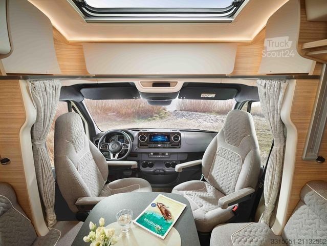 Halvintegrert bobil MALIBU T 430 KB LE comfort Solar+ACC+TV+LED+Wechselrich