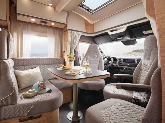 Halvintegrert bobil MALIBU Edition+ T 490 RB LE comfort Solar+ACC+Kamera+Ka