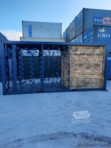 Poseben zabojnik Container HühnerStall Stall Zwinger Hühner Käfig 20 Fuß 6 Meter