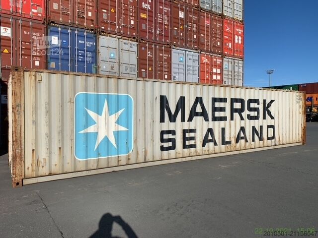 Conteneur d'expédition 40 Fuß High Cube Seecontainer LAGER LAGERCONTAINER CONTAINER STAHLCONTAINER