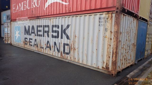 Conteneur d'expédition 40 Fuß High Cube Seecontainer LAGER LAGERCONTAINER CONTAINER STAHLCONTAINER