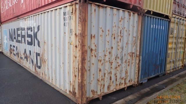 Conteneur d'expédition 40 Fuß High Cube Seecontainer LAGER LAGERCONTAINER CONTAINER STAHLCONTAINER