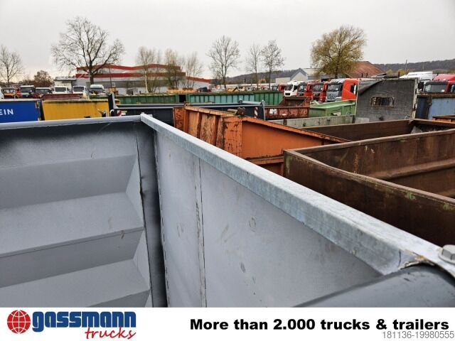 Rullakontti  Abrollcontainer mit Flügeltür ca. 36m³