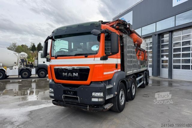Vacuum tank truck MAN TGS 35.480 Jurop Kanalreinigung