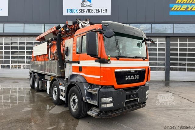Vacuum tank truck MAN TGS 35.480 Jurop Kanalreinigung