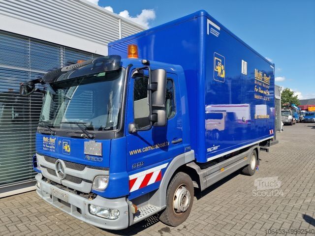 Προσαρμοσμένο φορτηγάκι MERCEDES-BENZ Atego 818 L So-KFZ /Kamera/Ton-Mobil wie neu