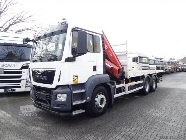 Autolaadkraan MAN TGS 26.320 6X4 BB mit Kran Fassi F175