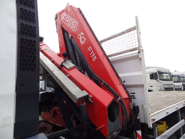 LKW mit Pritsche (offen) MAN TGS 26.320 6X4 BB mit Kran Fassi F175