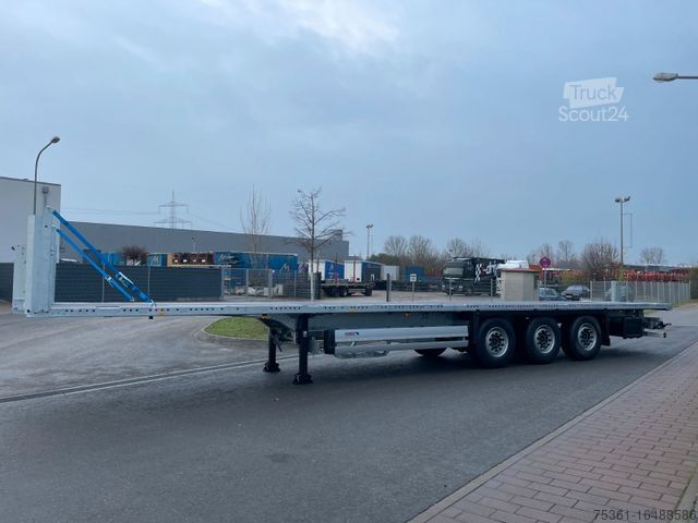 Werkplatform oplegger SCHMITZ CARGOBULL SPL 24/L  Plateau Twistlock & Rungen -MIETE-