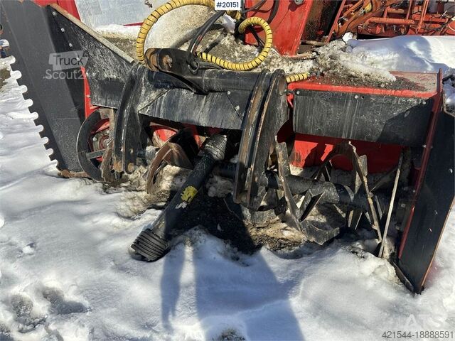 Entreprenadmaskiner Tokvam 256THS flex snow blower.