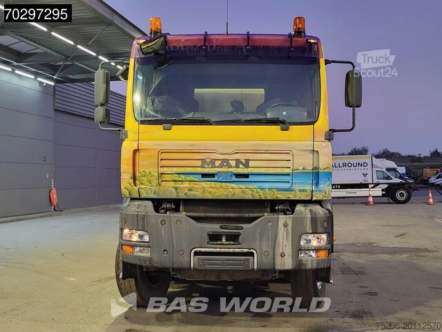 Mixer MAN 35.363 8X4 9m3 Liebherr mixer Big-Axle Steelsus...