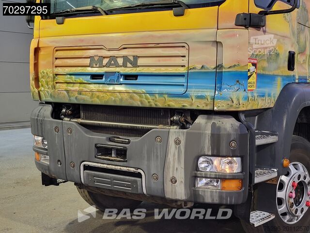 Mixer MAN 35.363 8X4 9m3 Liebherr mixer Big-Axle Steelsus...