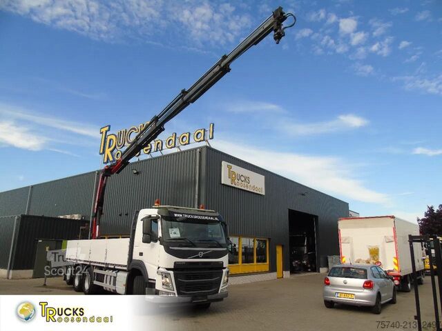 Autokrāna kravas automašīna Volvo FM 420 + PALFINGER 23001-EH + 8X4 + PERFECT EURO 6