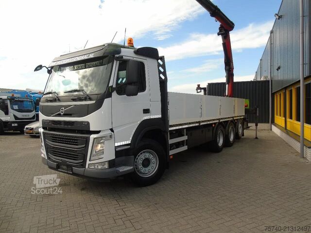Autokrāna kravas automašīna Volvo FM 420 + PALFINGER 23001-EH + 8X4 + PERFECT EURO 6