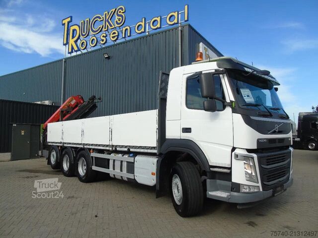 Autokrāna kravas automašīna Volvo FM 420 + PALFINGER 23001-EH + 8X4 + PERFECT EURO 6