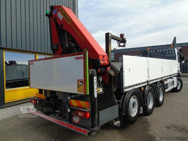 Autokrāna kravas automašīna Volvo FM 420 + PALFINGER 23001-EH + 8X4 + PERFECT EURO 6