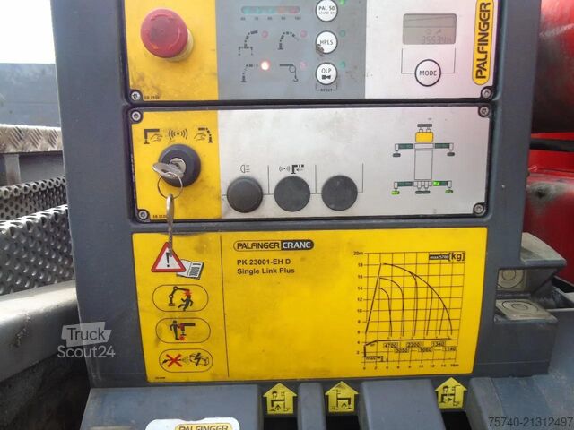 Autokrāna kravas automašīna Volvo FM 420 + PALFINGER 23001-EH + 8X4 + PERFECT EURO 6