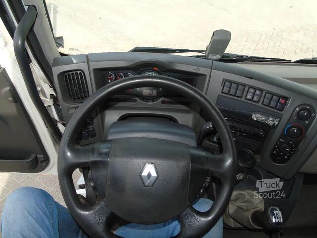 Benne fermée Renault Midlum 220 + euro 5 + MANUAL + lift + 12T