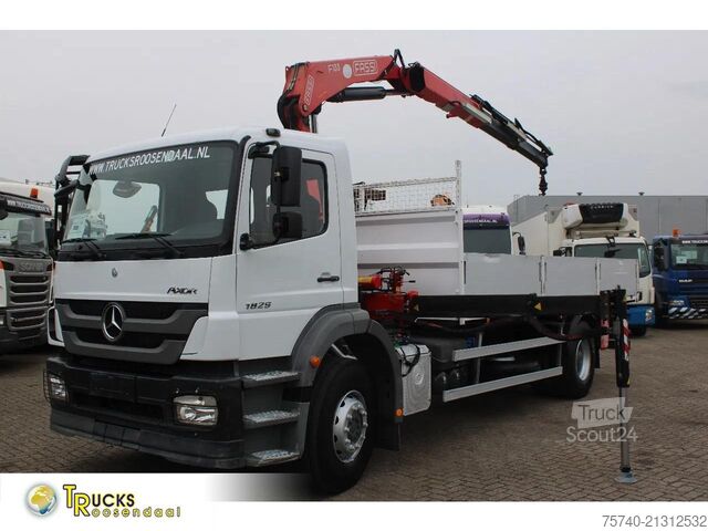 Dépanneuse Mercedes-Benz Axor 1929 + FASSI F135 + REMOTE + EURO 5 + MANUAL