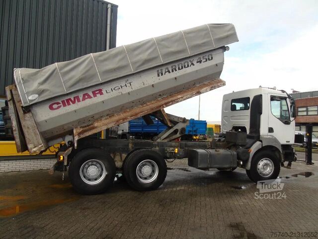 Kipper Renault Kerax 420 DCI + MANUAL + SPRING + 6X4 + PERFECT