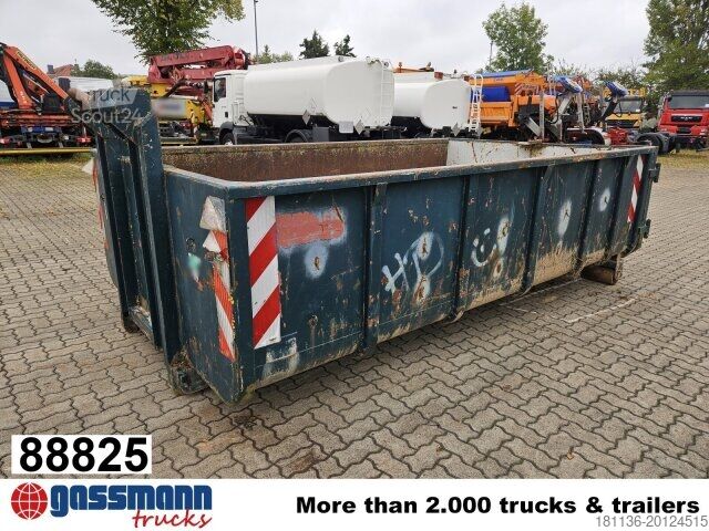 Krogcontainer  Abrollcontainer mit Flügeltüren ca. 9m³