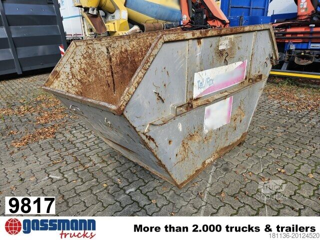 Hákový kontejner Mini-Absetzcontainer mit Klappe ca. 3m³