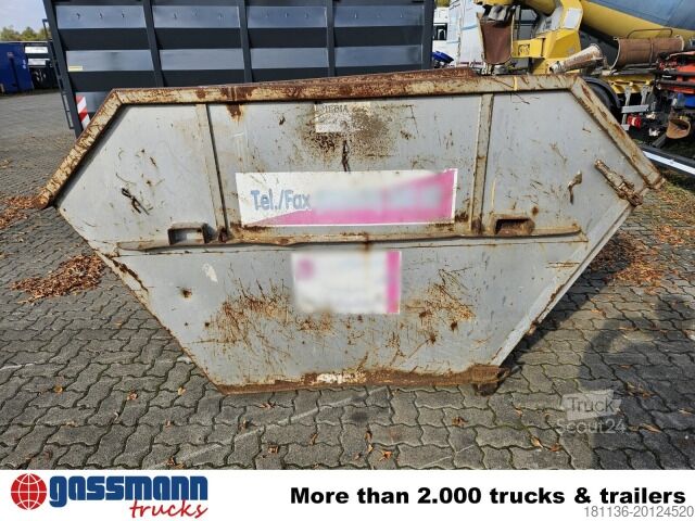 Krogcontainer  Mini-Absetzcontainer mit Klappe ca. 3m³