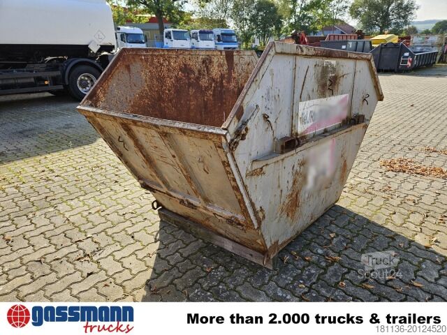 Krogcontainer  Mini-Absetzcontainer mit Klappe ca. 3m³