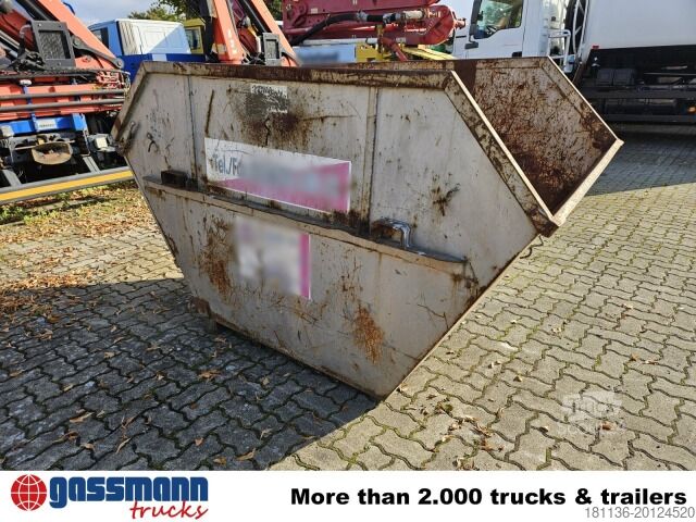Krogcontainer  Mini-Absetzcontainer mit Klappe ca. 3m³