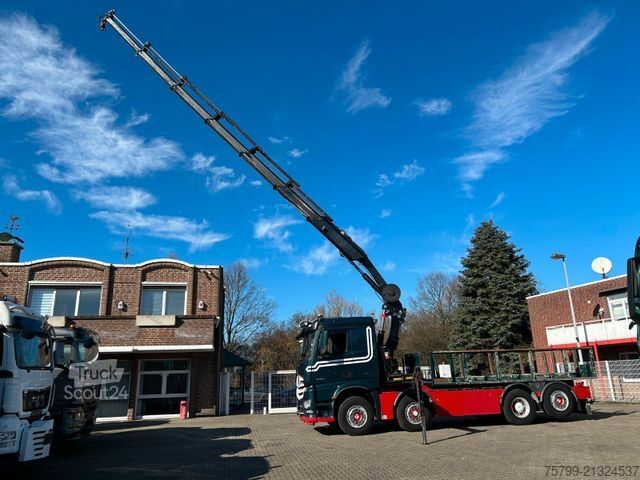 Teherautóra szerelt daru MERCEDES-BENZ 3253 Pritsche + HIAB 302 Kran 8x2-4